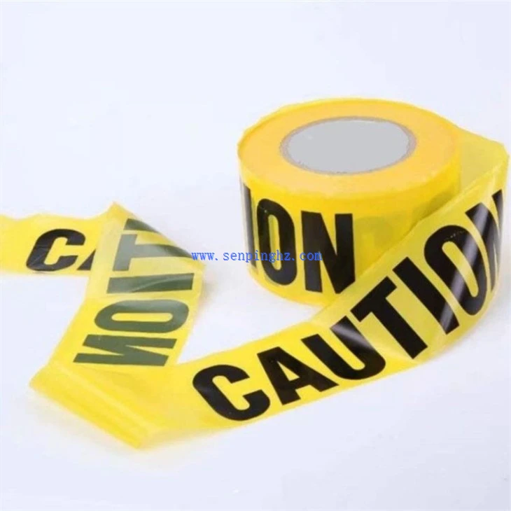 yellow black Barrier Tape